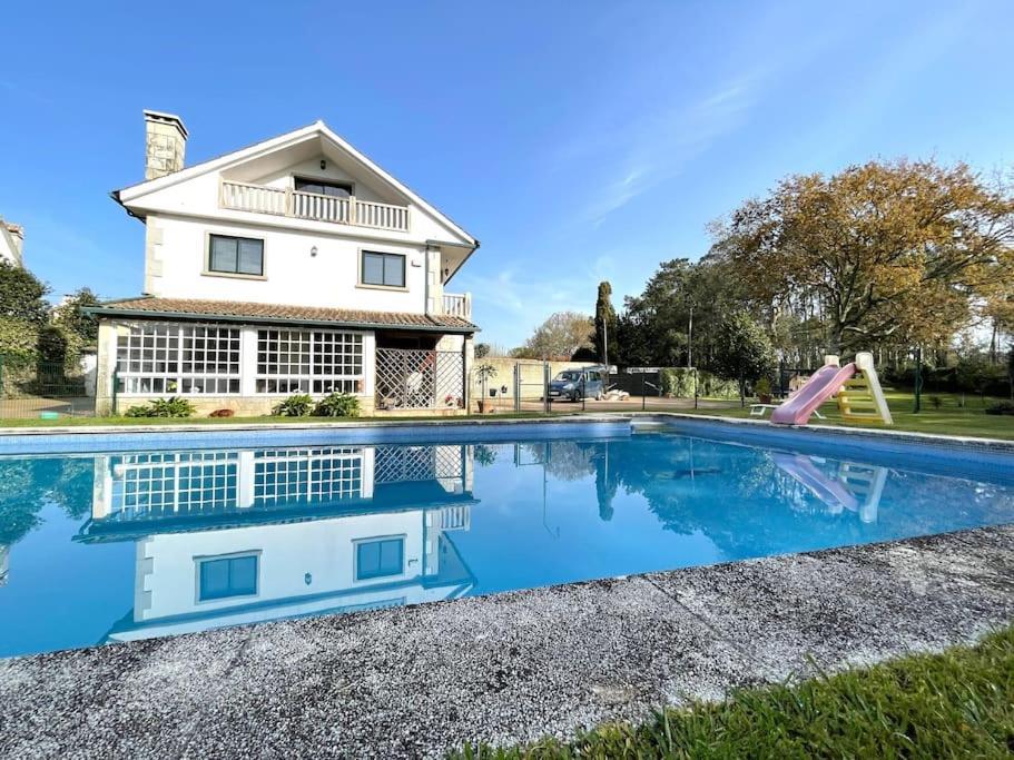Amplia Casa Familiar Villa Pontevedra Esterno foto